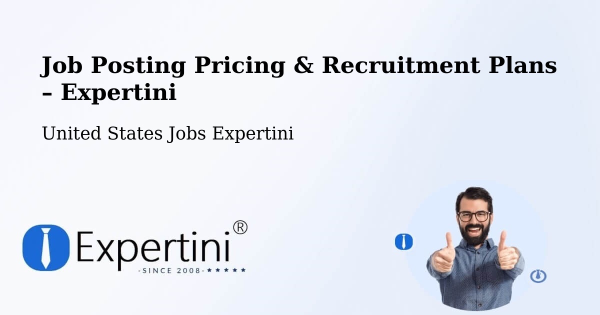 Job Posting Pricing & Recruitment Plans – Herndon - Herndon, United States Jobs Expertini